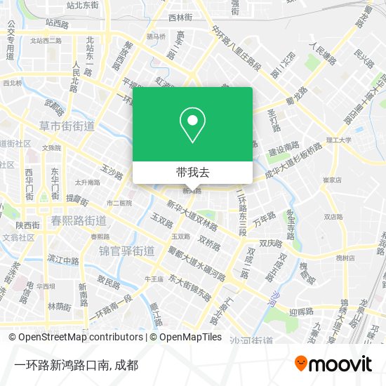 一环路新鸿路口南地图
