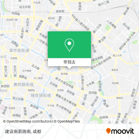 建设南新路南地图