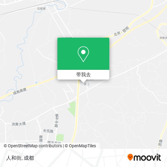 人和街地图
