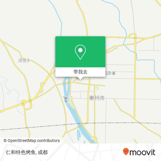 仁和特色烤鱼地图