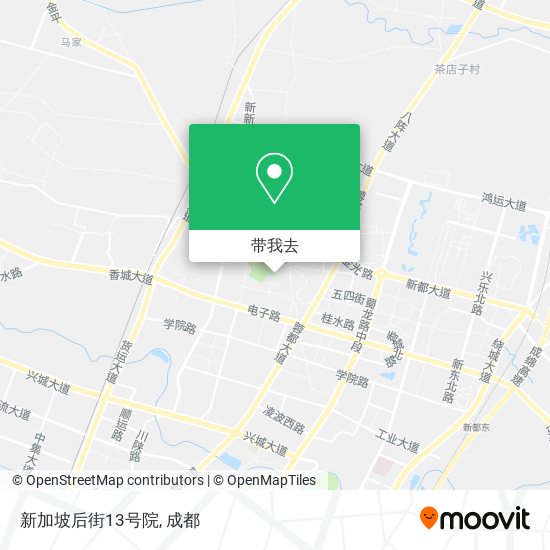 新加坡后街13号院地图