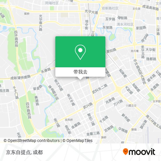 京东自提点地图
