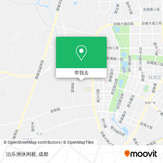泊乐洲休闲桩地图