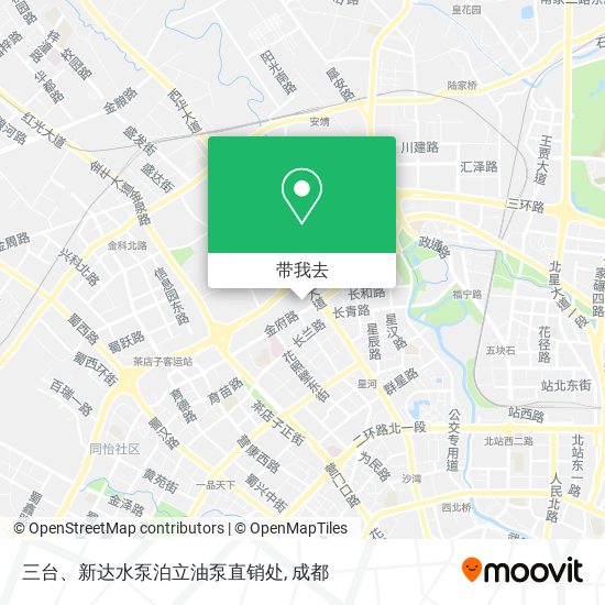 三台、新达水泵泊立油泵直销处地图