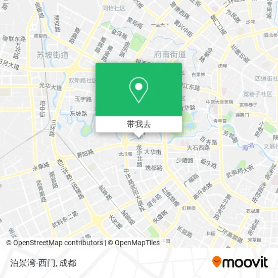 泊景湾-西门地图