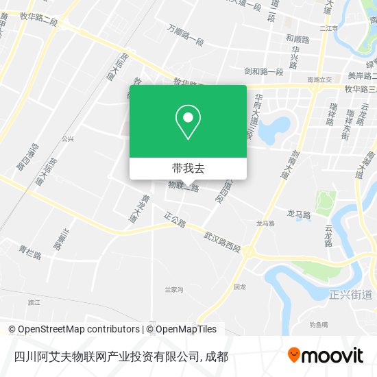 四川阿艾夫物联网产业投资有限公司地图