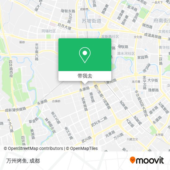 万州烤鱼地图