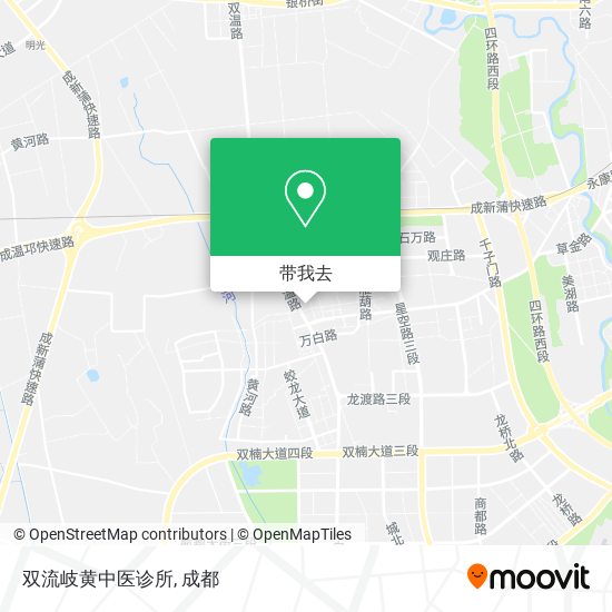 双流岐黄中医诊所地图