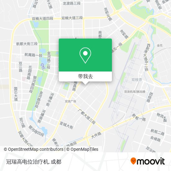 冠瑞高电位治疗机地图