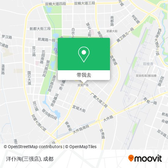 洋仆淘(三强店)地图