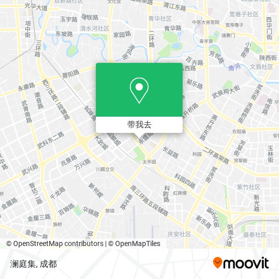 澜庭集地图