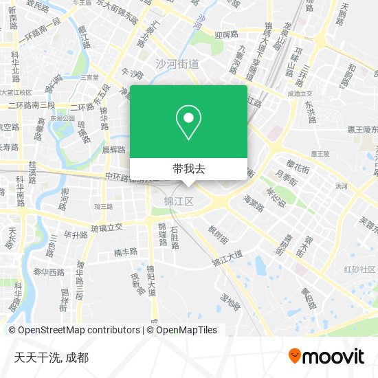 天天干洗地图