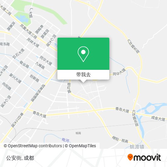 公安街地图