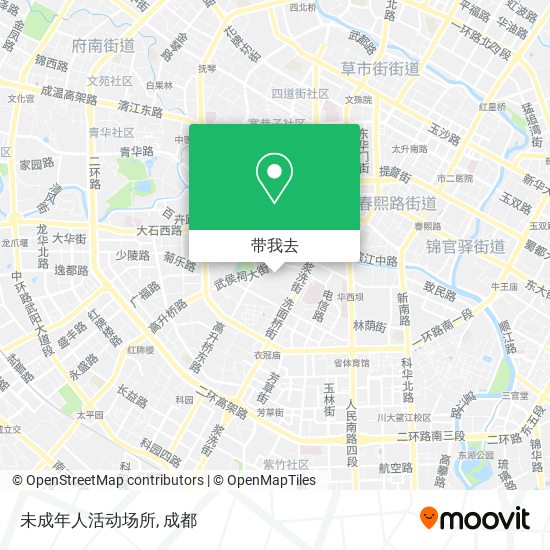 未成年人活动场所地图