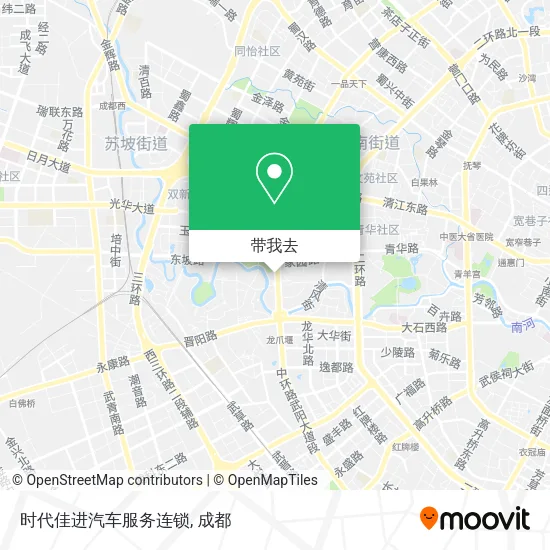 时代佳进汽车服务连锁地图