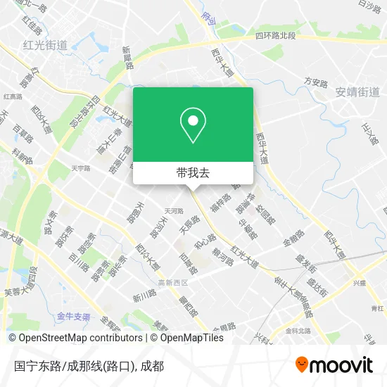国宁东路/成那线(路口)地图