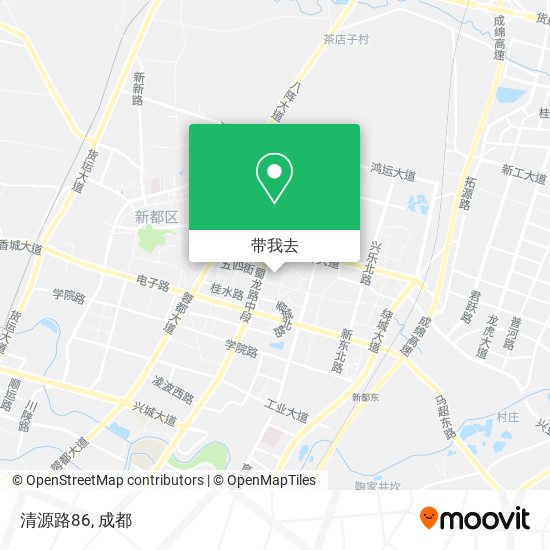 清源路86地图