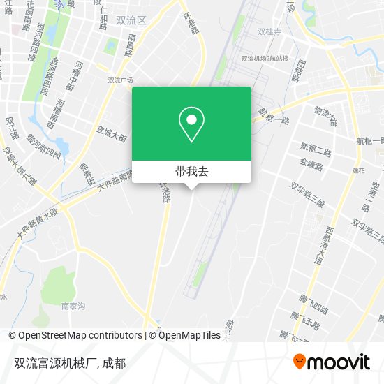 双流富源机械厂地图