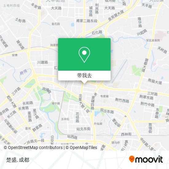 楚盛地图