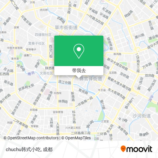 chuchu韩式小吃地图