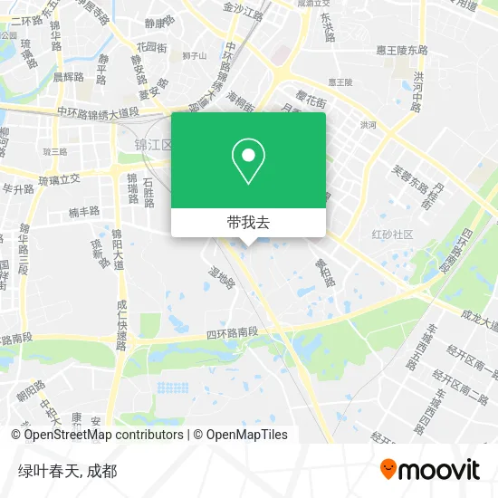 绿叶春天地图