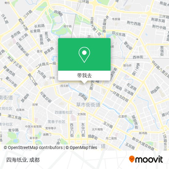 四海纸业地图