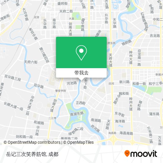 岳记三次笑养筋馆地图