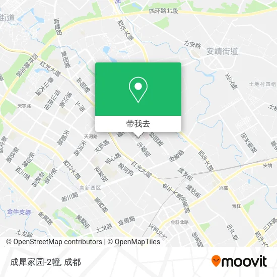 成犀家园-2幢地图