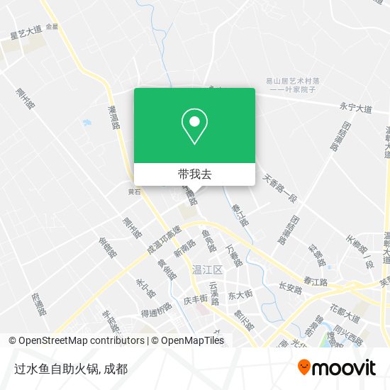 过水鱼自助火锅地图