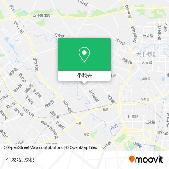牛农牧地图