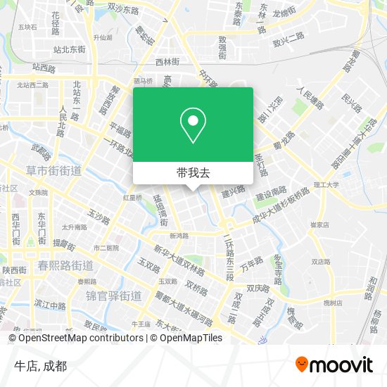 牛店地图