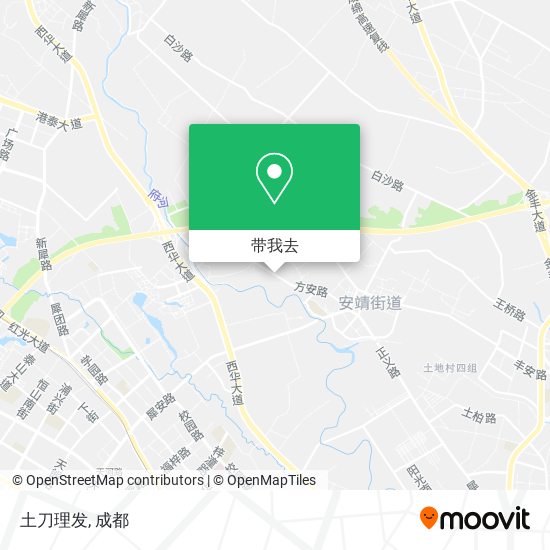 土刀理发地图
