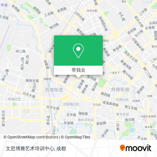 文思博雅艺术培训中心地图