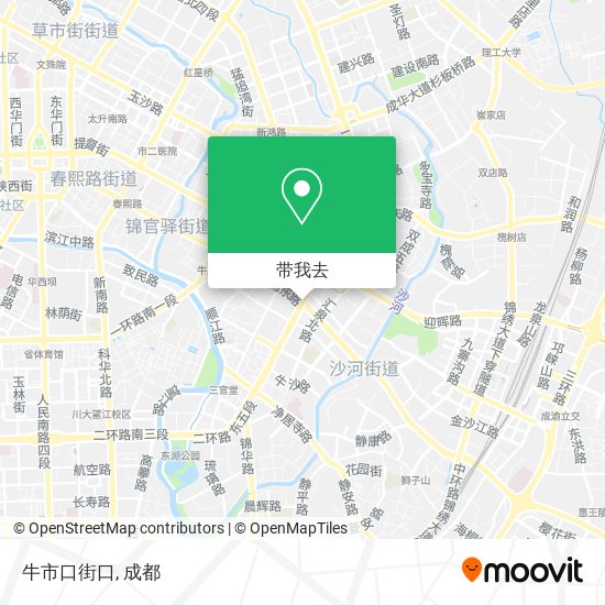 牛市口街口地图