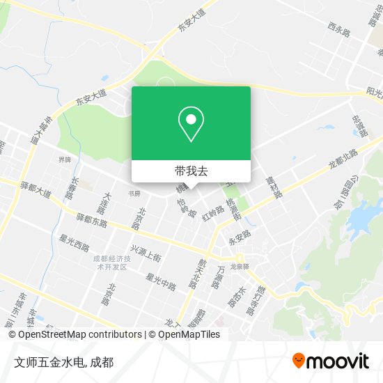 文师五金水电地图