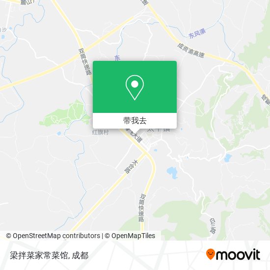 梁拌菜家常菜馆地图