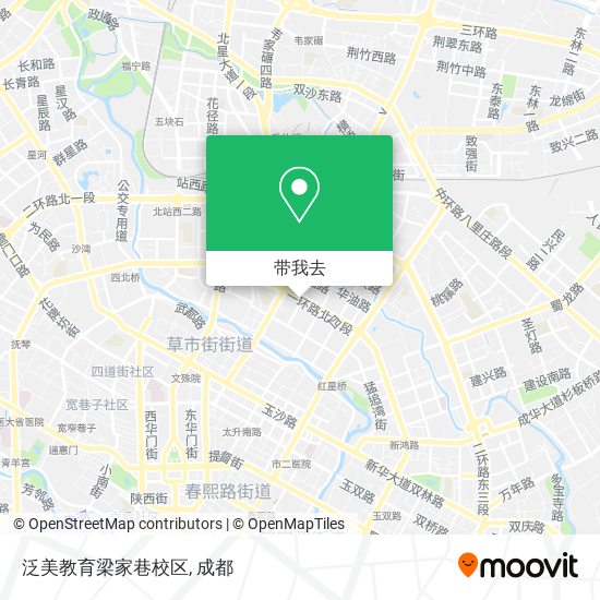 泛美教育梁家巷校区地图