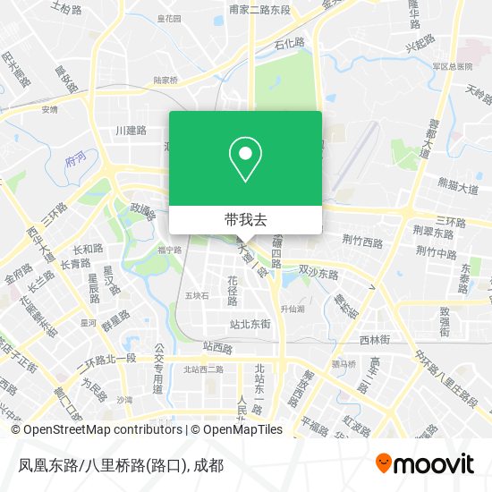 凤凰东路/八里桥路(路口)地图