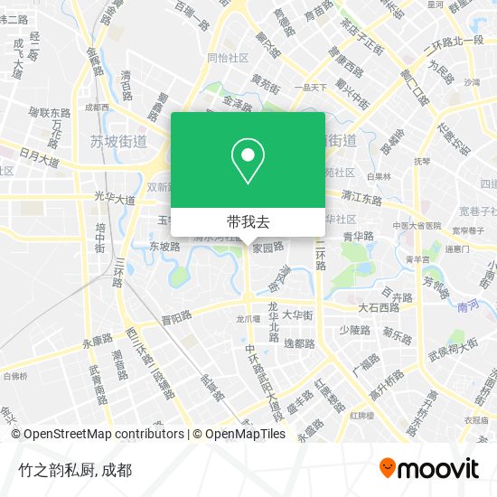 竹之韵私厨地图
