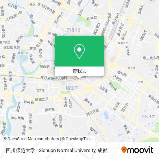 四川师范大学 | Sichuan Normal University地图