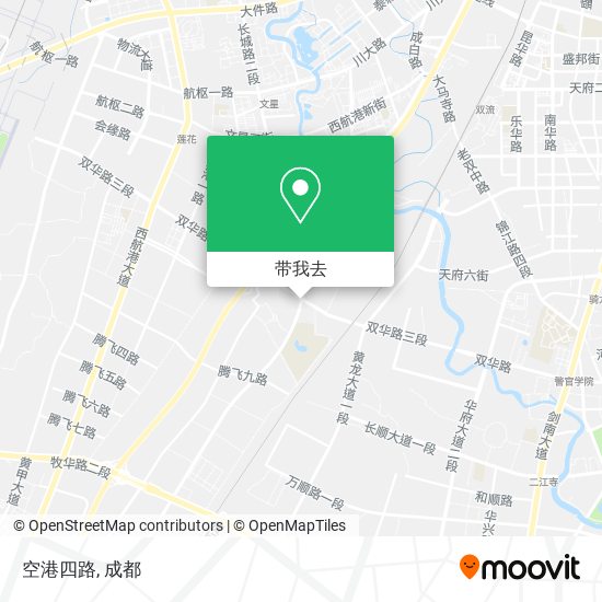 空港四路地图