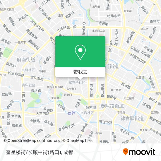奎星楼街/长顺中街(路口)地图