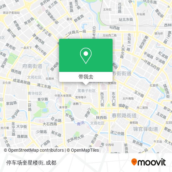 停车场奎星楼街地图