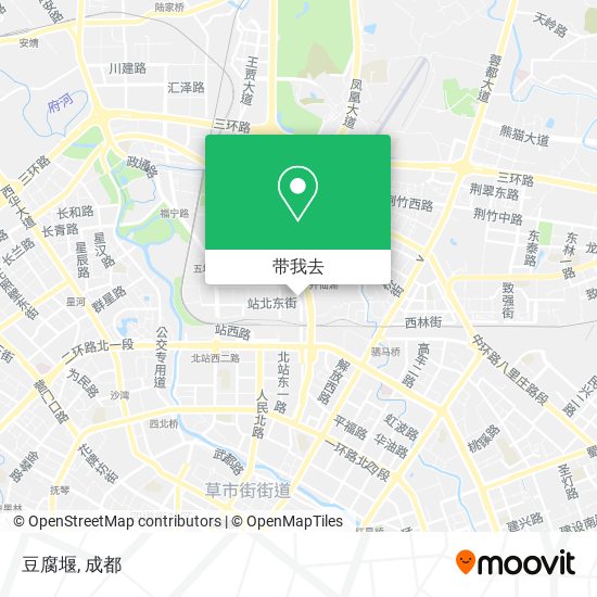 豆腐堰地图