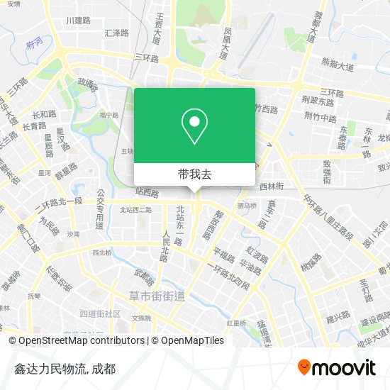 鑫达力民物流地图