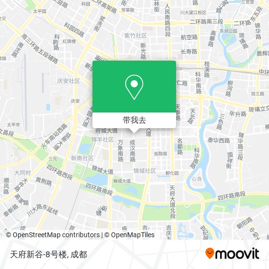 天府新谷-8号楼地图