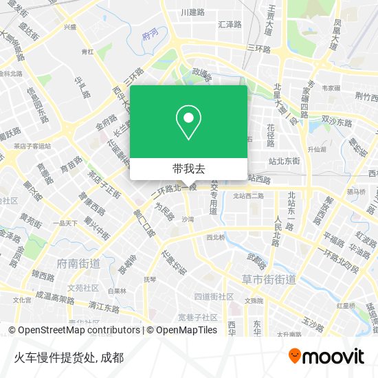 火车慢件提货处地图