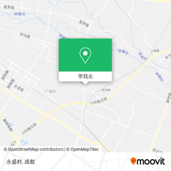 永盛村地图