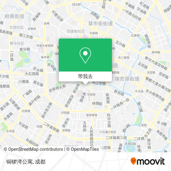 铜锣湾公寓地图