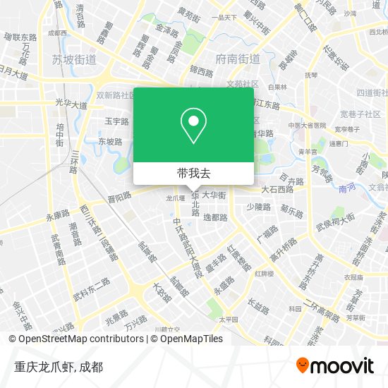 重庆龙爪虾地图